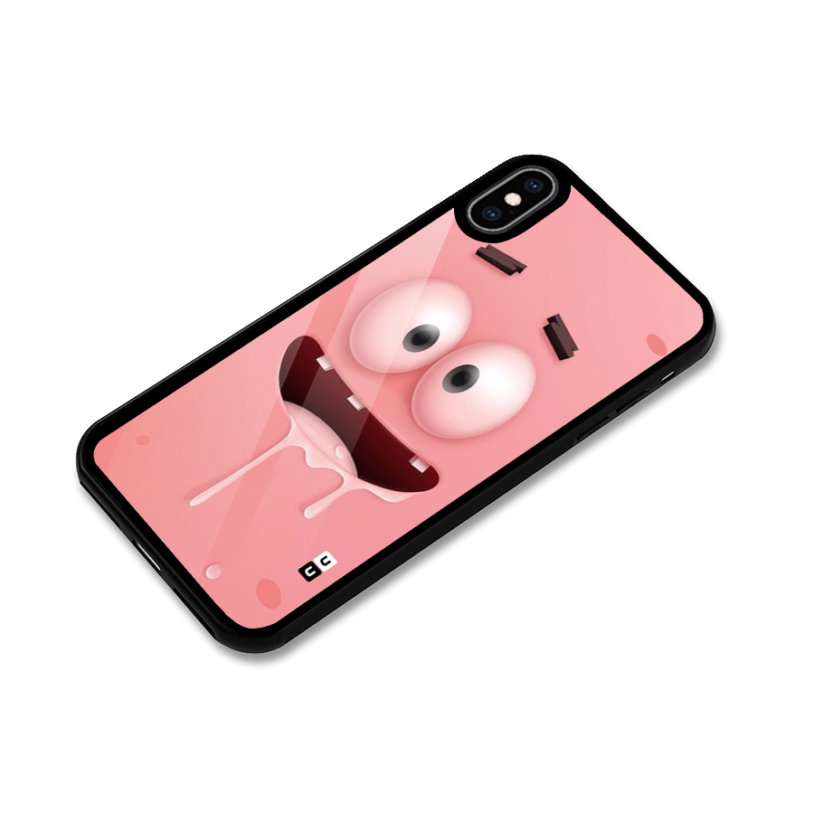 Watery Mouth Glass Back Case for iPhone XS Max