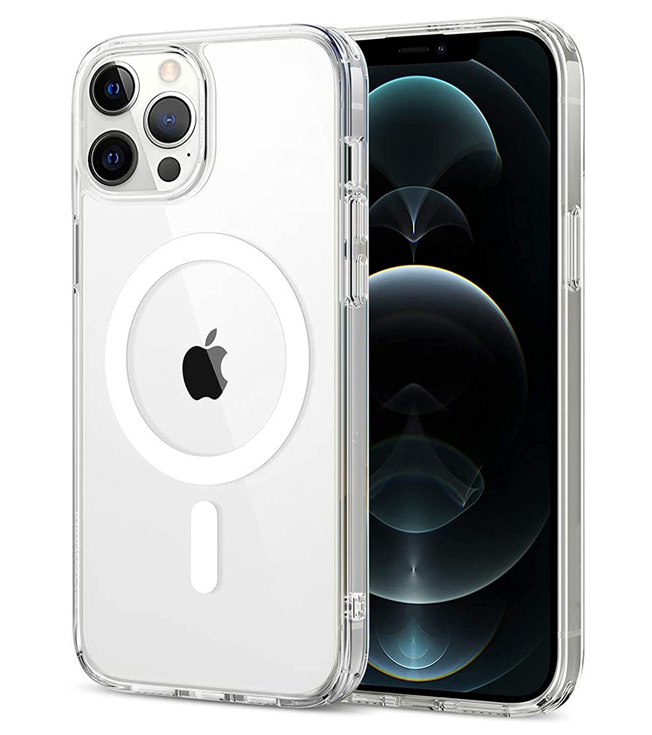 Crystal Clear Transparent Magsafe Back Case for iPhone 12 Pro Max