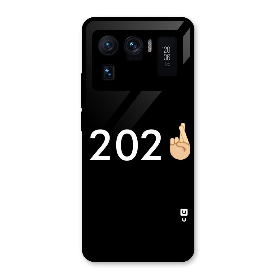 2021 Fingers Crossed Glass Back Case for Mi 11 Ultra