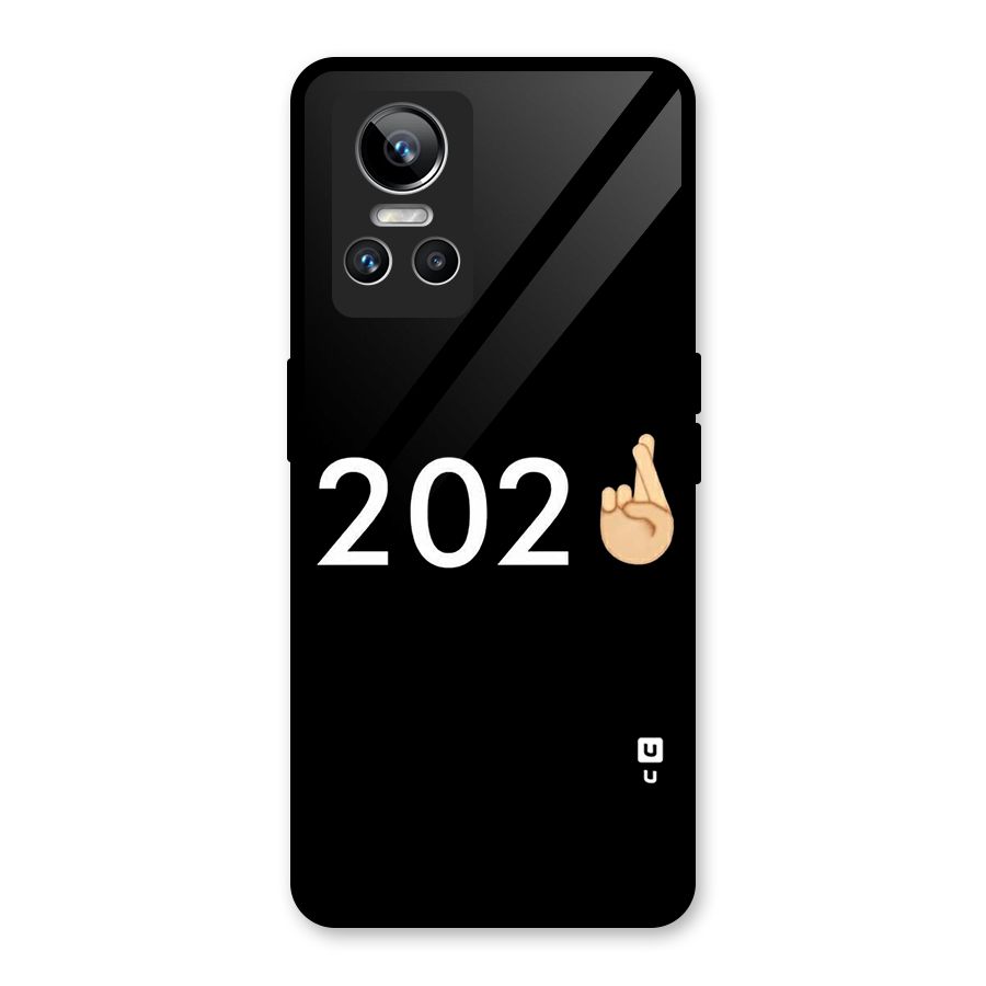 2021 Fingers Crossed Glass Back Case for Realme GT Neo 3