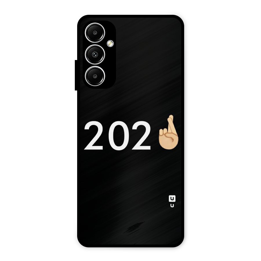2021 Fingers Crossed Metal Back Case for Galaxy A05s