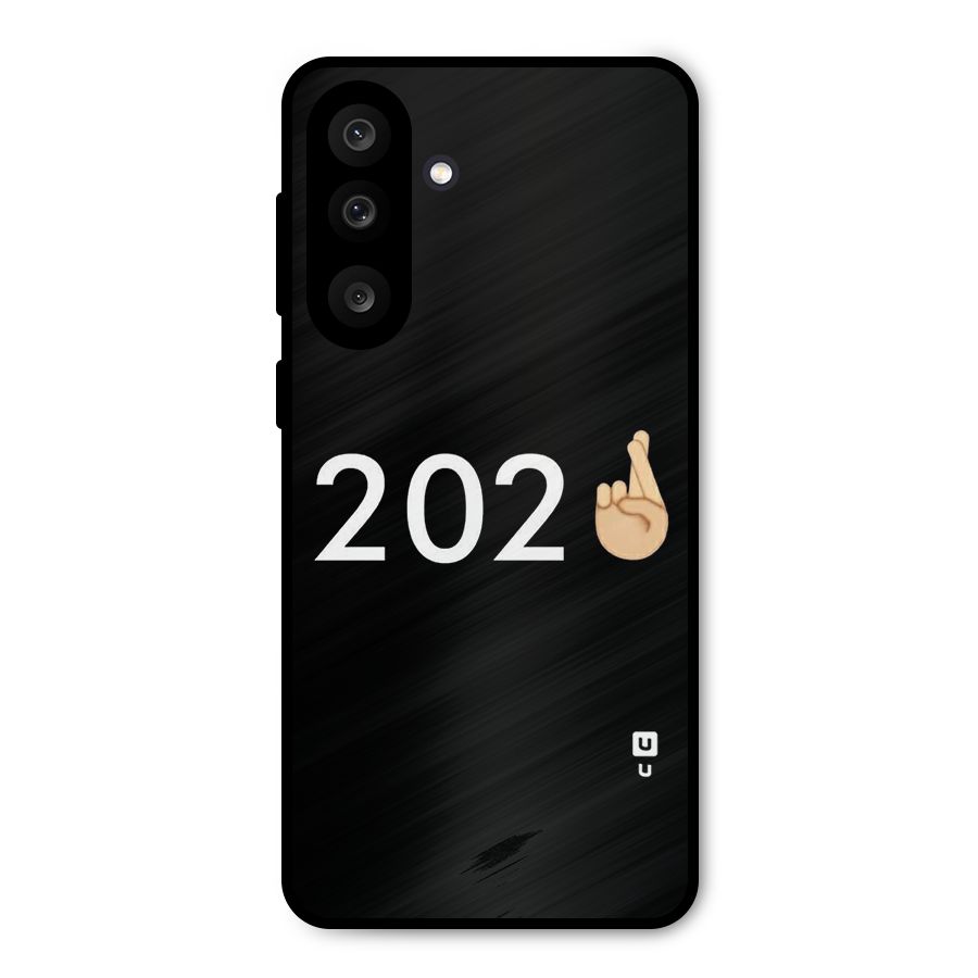 2021 Fingers Crossed Metal Back Case for Galaxy M56