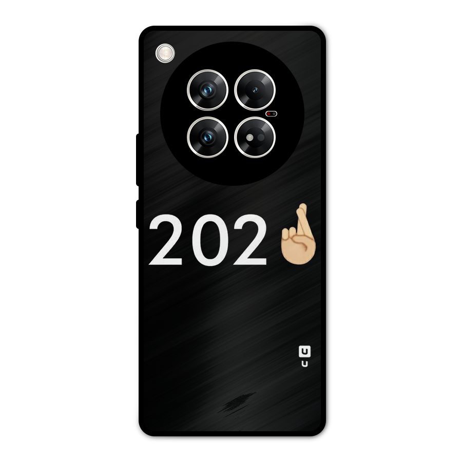 2021 Fingers Crossed Metal Back Case for Infinix Zero 40 5G