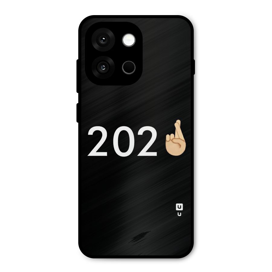 2021 Fingers Crossed Metal Back Case for OnePlus 13s
