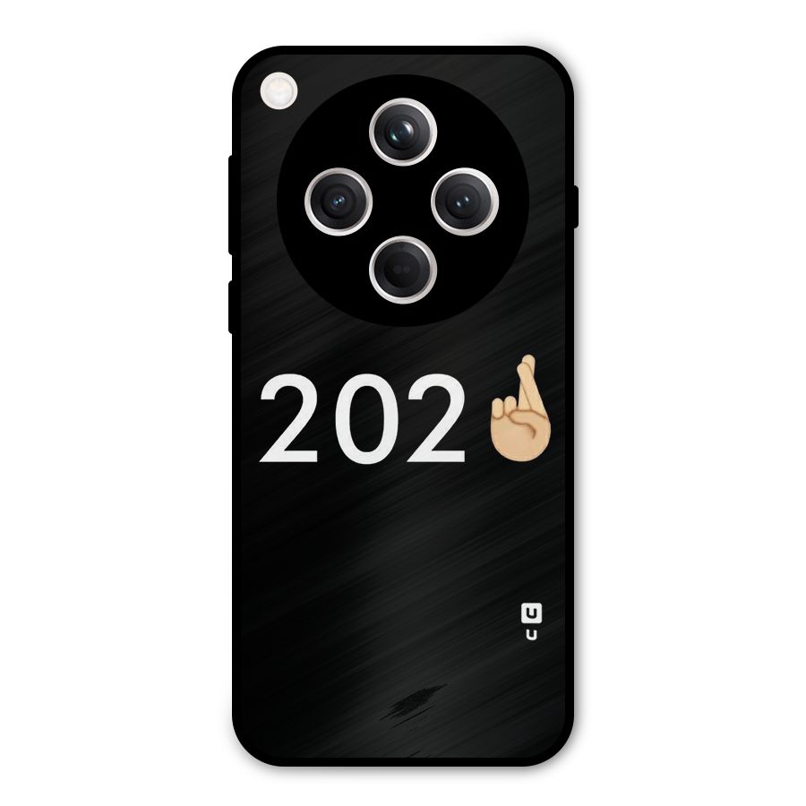 2021 Fingers Crossed Metal Back Case for Oppo Find X8