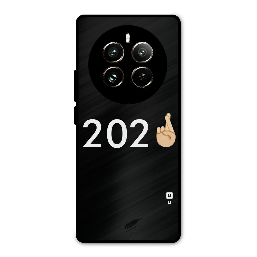 2021 Fingers Crossed Metal Back Case for Realme 12 Pro