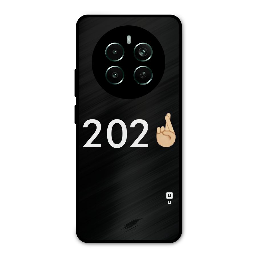 2021 Fingers Crossed Metal Back Case for Realme 12 Pro Plus