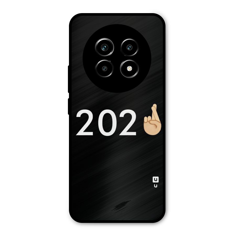 2021 Fingers Crossed Metal Back Case for Realme 13 Pro