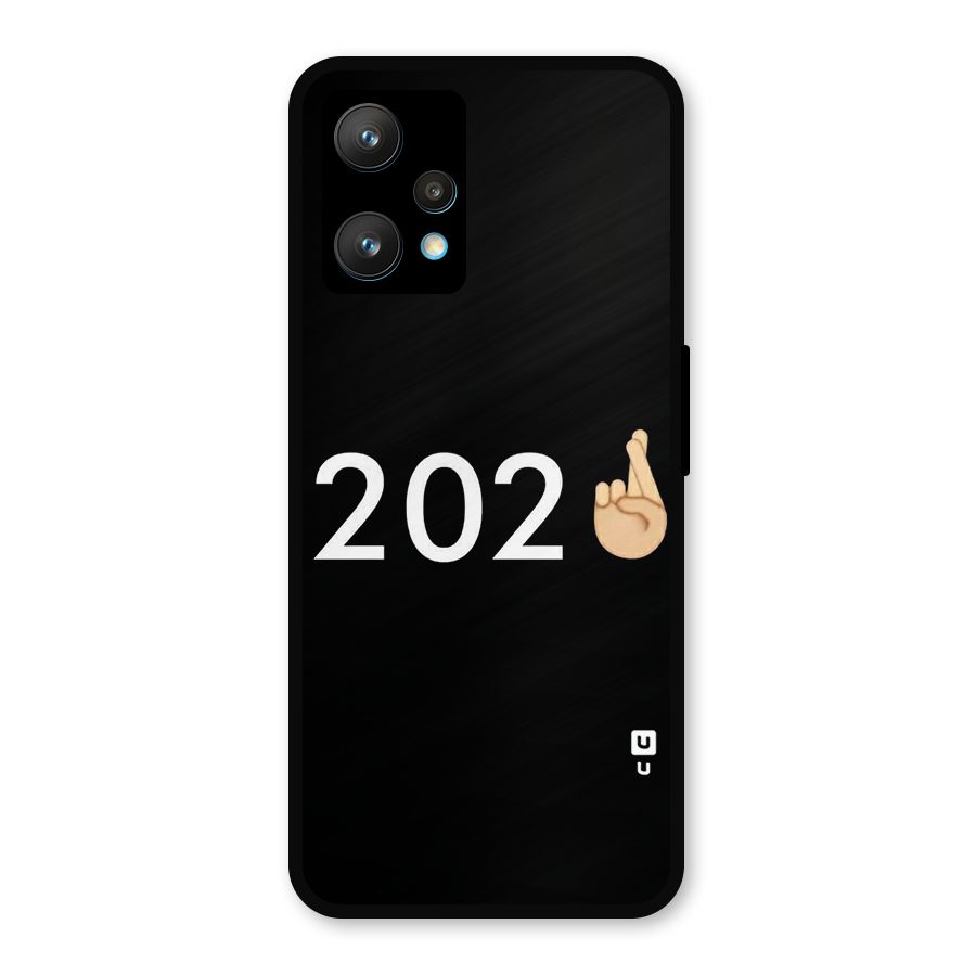 2021 Fingers Crossed Metal Back Case for Realme 9 Pro Plus 5G