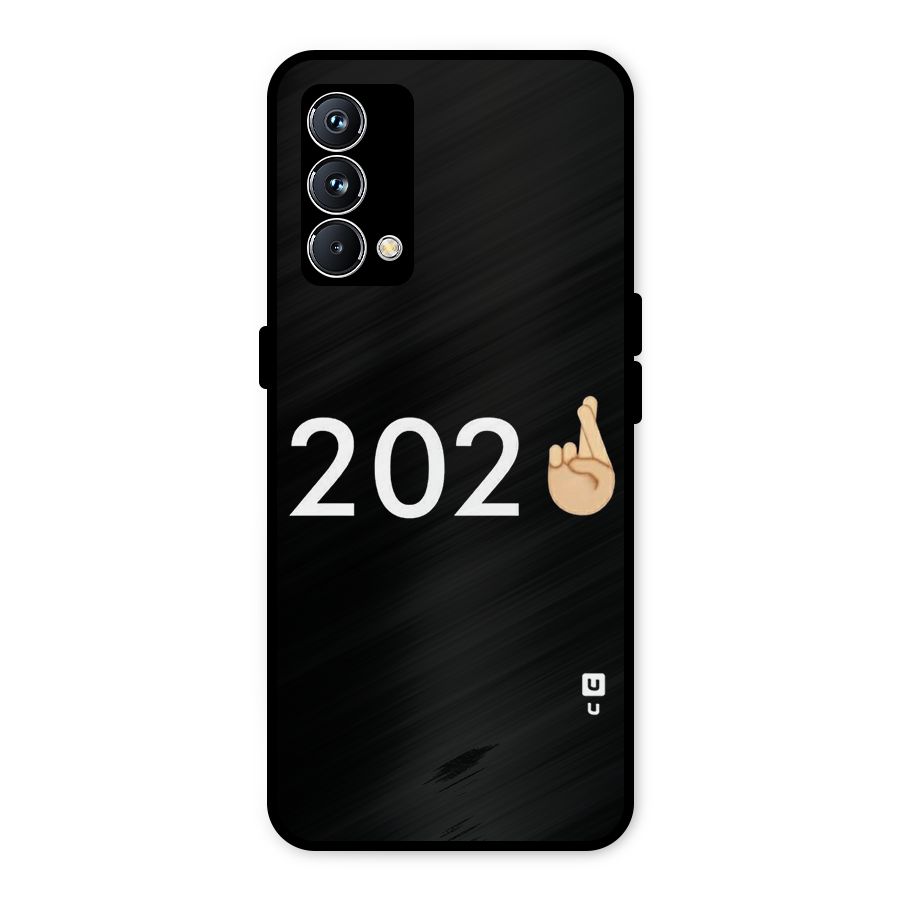 2021 Fingers Crossed Metal Back Case for Realme GT Master Edition
