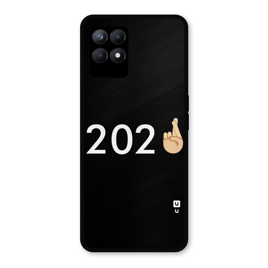2021 Fingers Crossed Metal Back Case for Realme Narzo 50