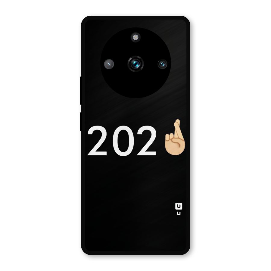 2021 Fingers Crossed Metal Back Case for Realme Narzo 60 Pro