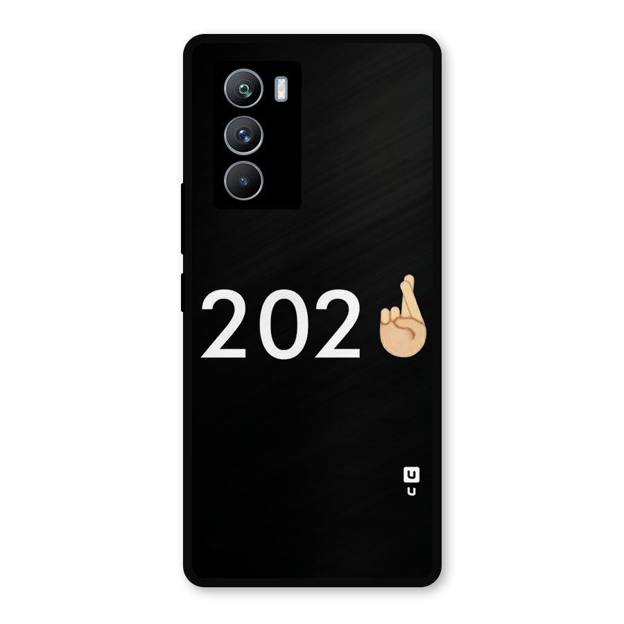 2021 Fingers Crossed Metal Back Case for iQOO 9 SE