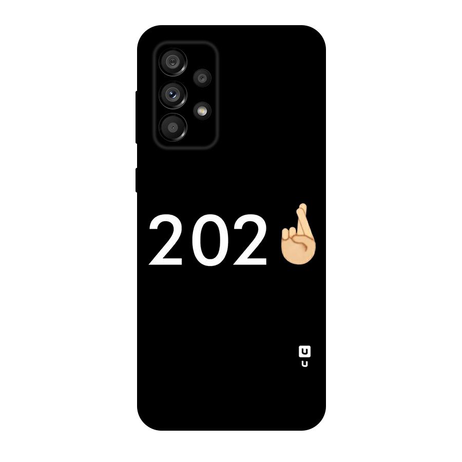 2021 Fingers Crossed Original Polycarbonate Back Case for Galaxy A73 5G