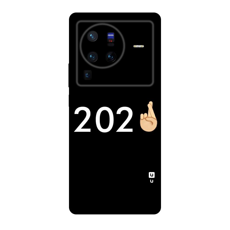 2021 Fingers Crossed Original Polycarbonate Back Case for Vivo X80