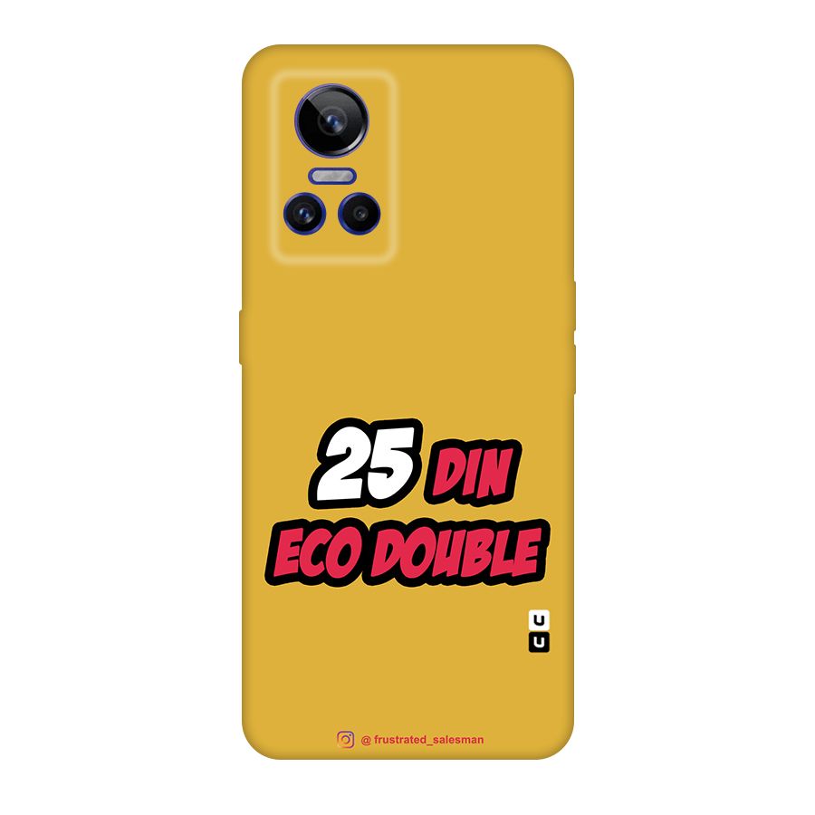 25 Din Eco Double Mustard Yellow Original Polycarbonate Back Case for Realme GT Neo 3