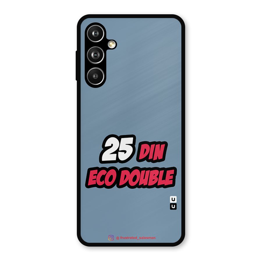 25 Din Eco Double SteelBlue Metal Back Case for Samsung Galaxy M54