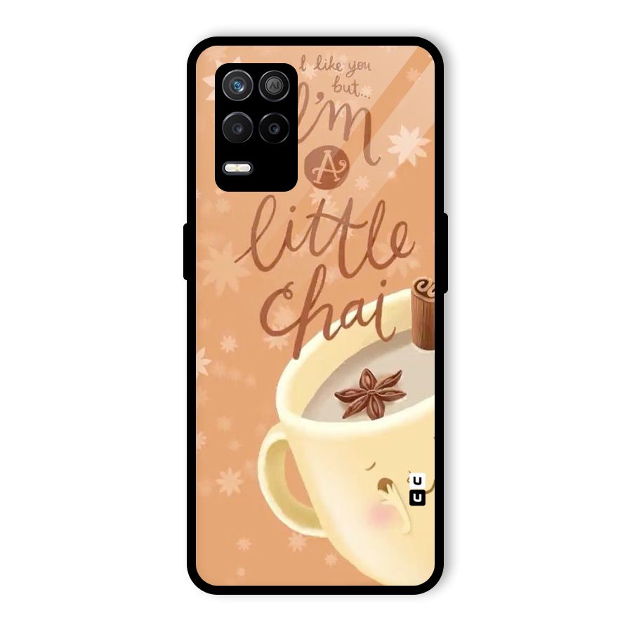 A Little Chai Glass Back Case for Realme 8s 5G