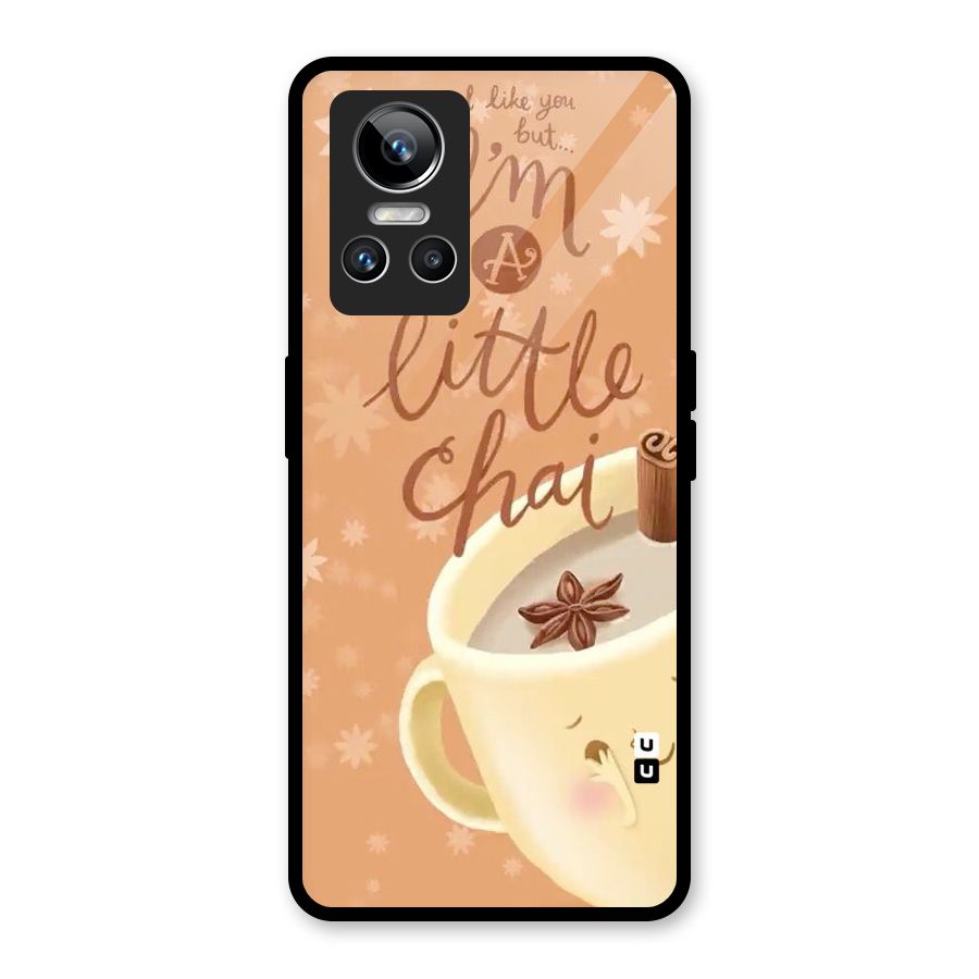 A Little Chai Glass Back Case for Realme GT Neo 3
