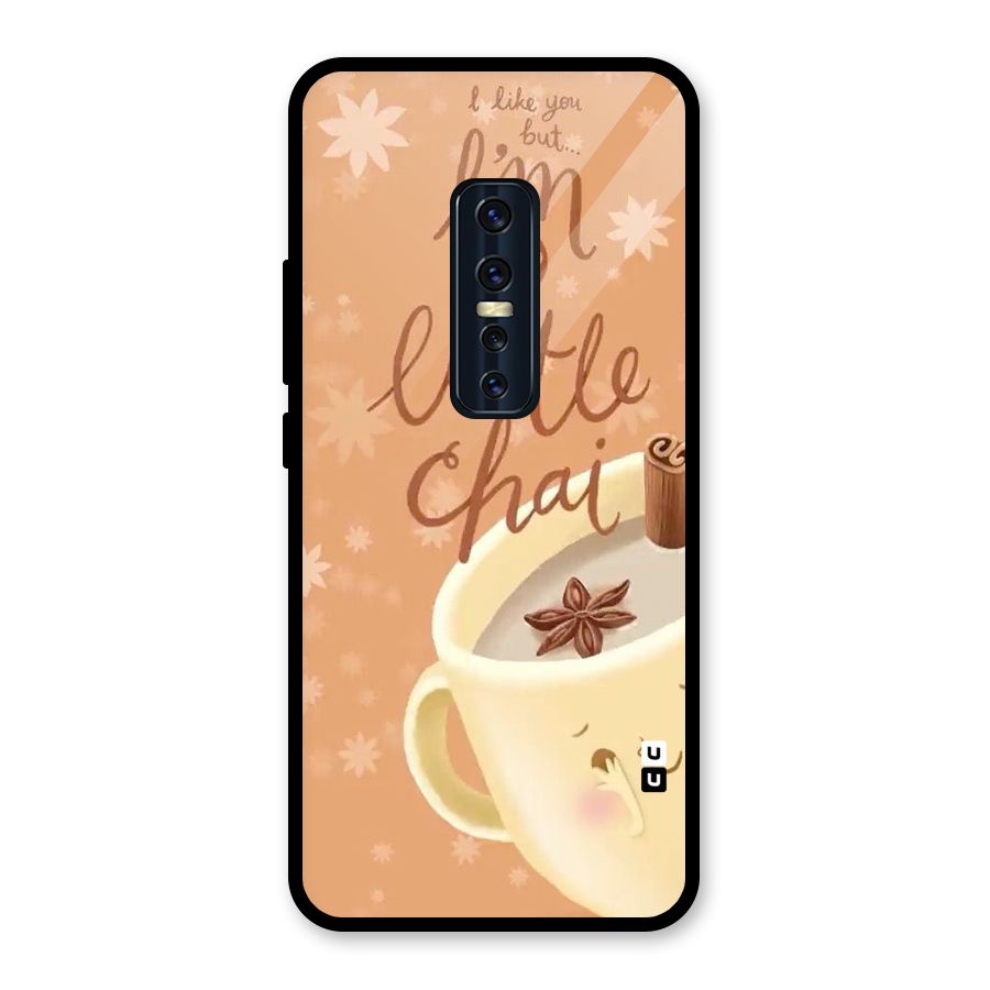 A Little Chai Glass Back Case for Vivo V17 Pro