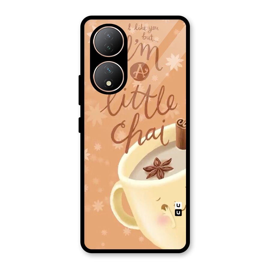 A Little Chai Glass Back Case for Vivo Y100