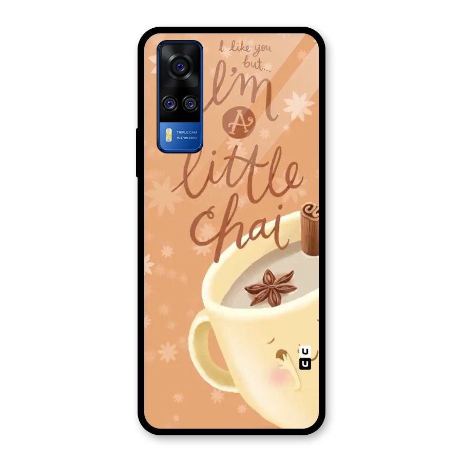 A Little Chai Glass Back Case for Vivo Y31
