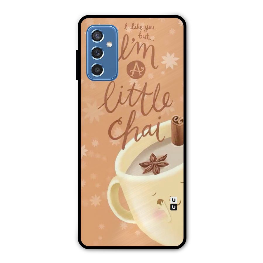 A Little Chai Metal Back Case for Galaxy M52 5G