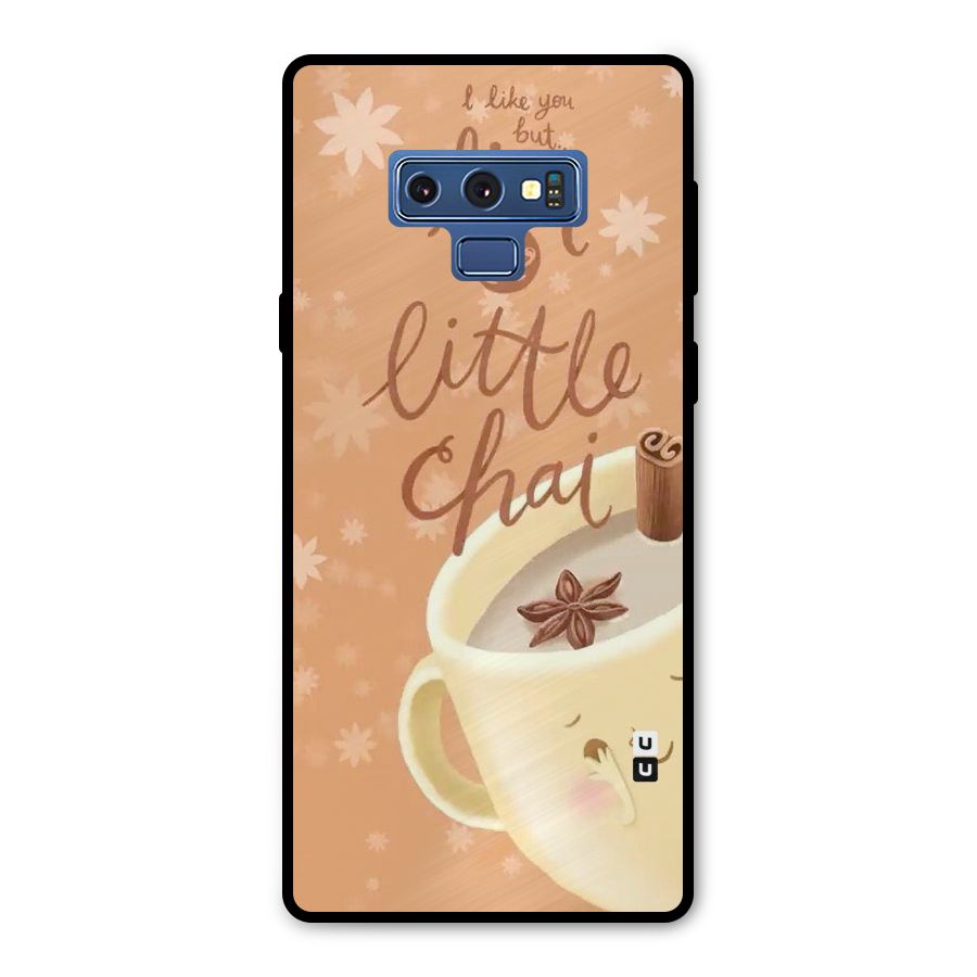 A Little Chai Metal Back Case for Galaxy Note 9