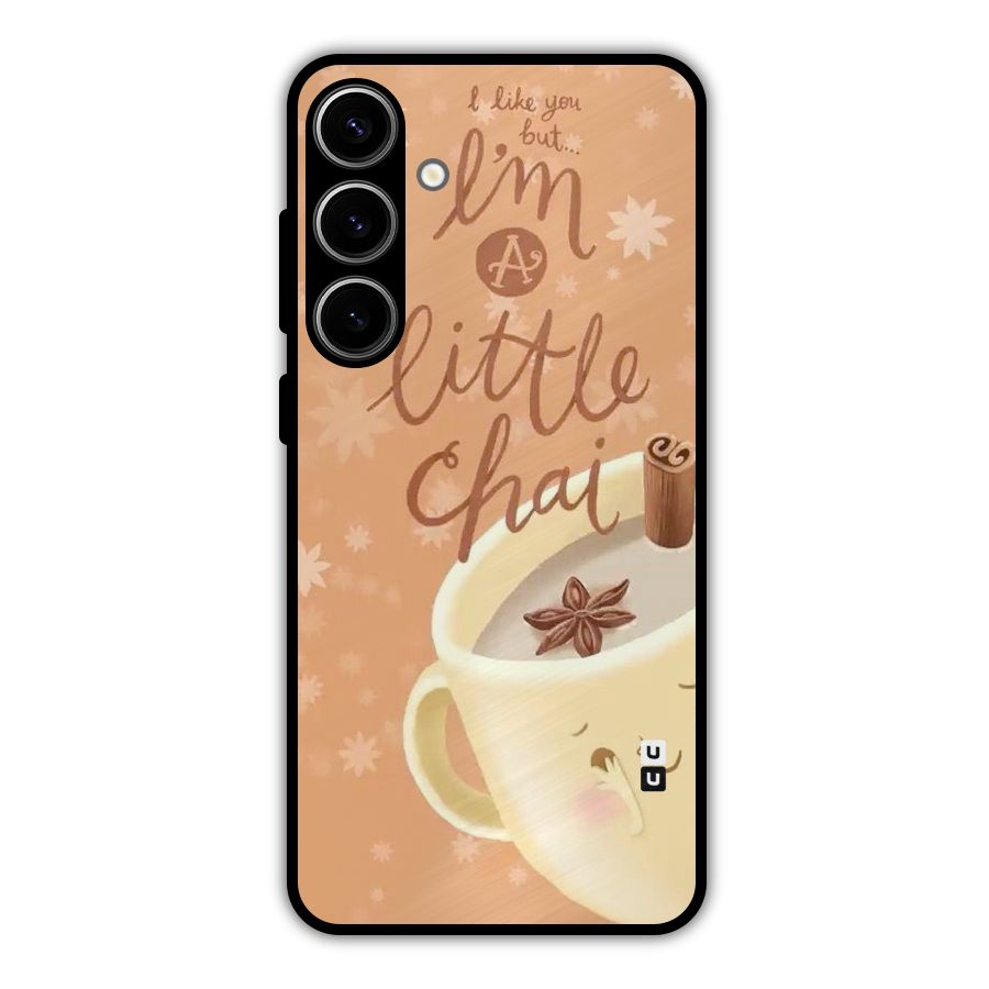 A Little Chai Metal Back Case for Galaxy S24 Plus