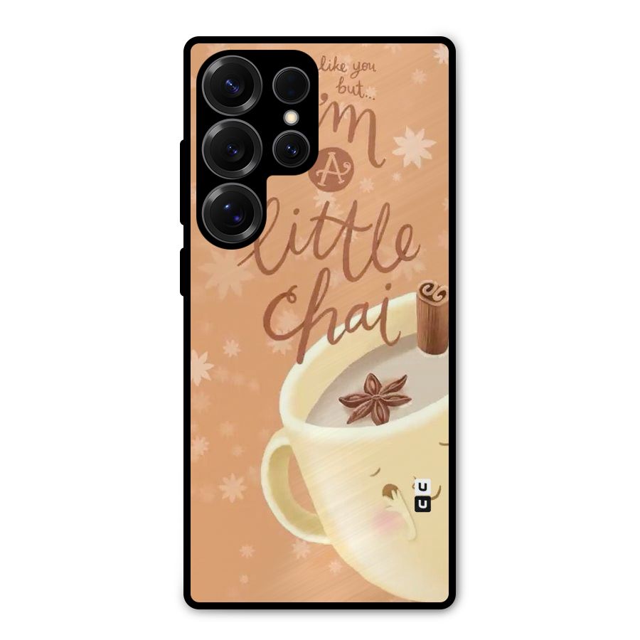 A Little Chai Metal Back Case for Galaxy S25 Ultra