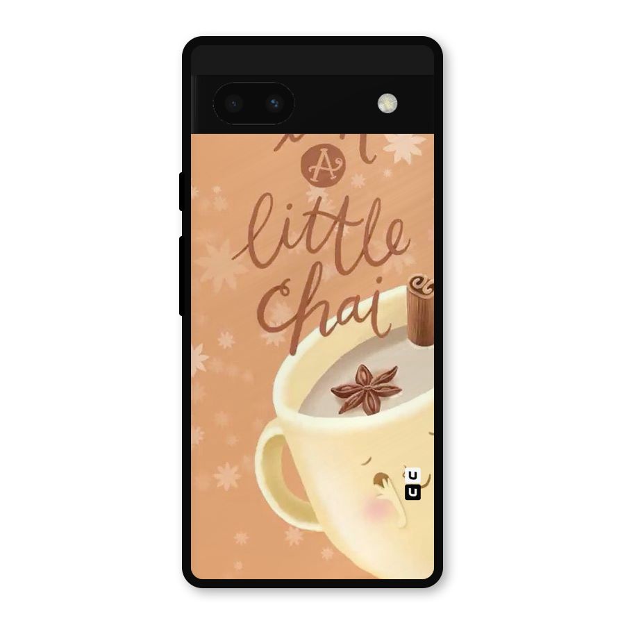 A Little Chai Metal Back Case for Google Pixel 6a