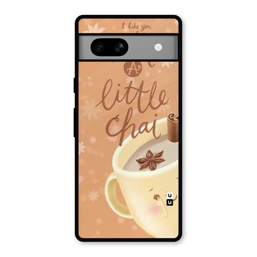 A Little Chai Metal Back Case for Google Pixel 7a