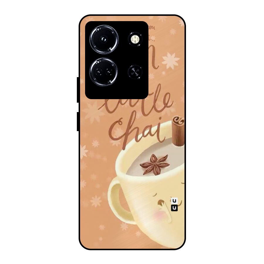 A Little Chai Metal Back Case for Infinix Note 30 5G
