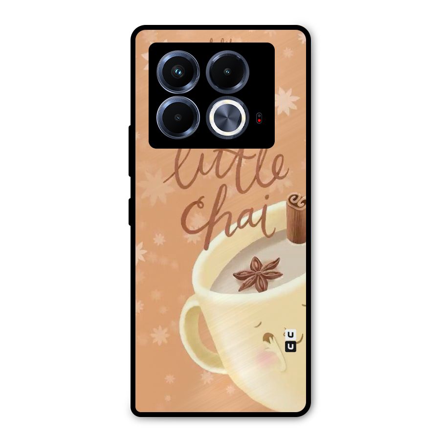A Little Chai Metal Back Case for Infinix Note 40 5G