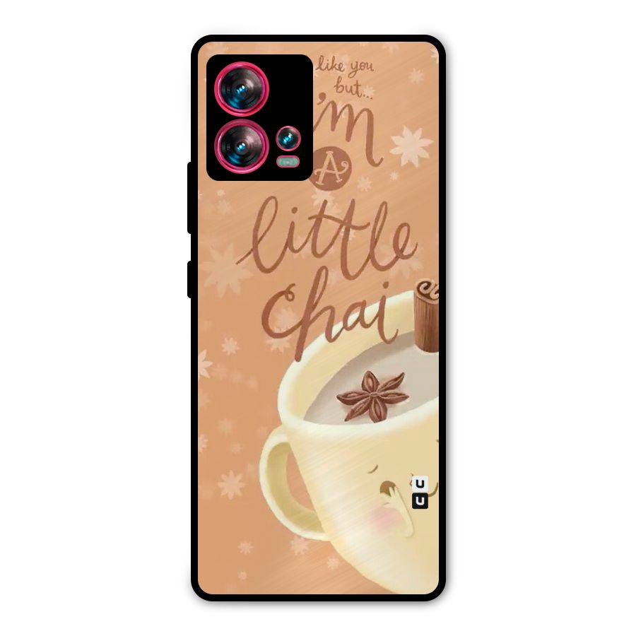 A Little Chai Metal Back Case for Motorola Edge 30 Fusion