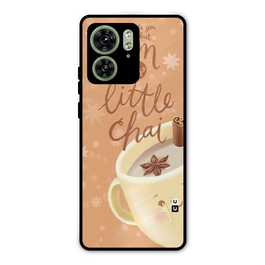 A Little Chai Metal Back Case for Motorola Edge 40 5G