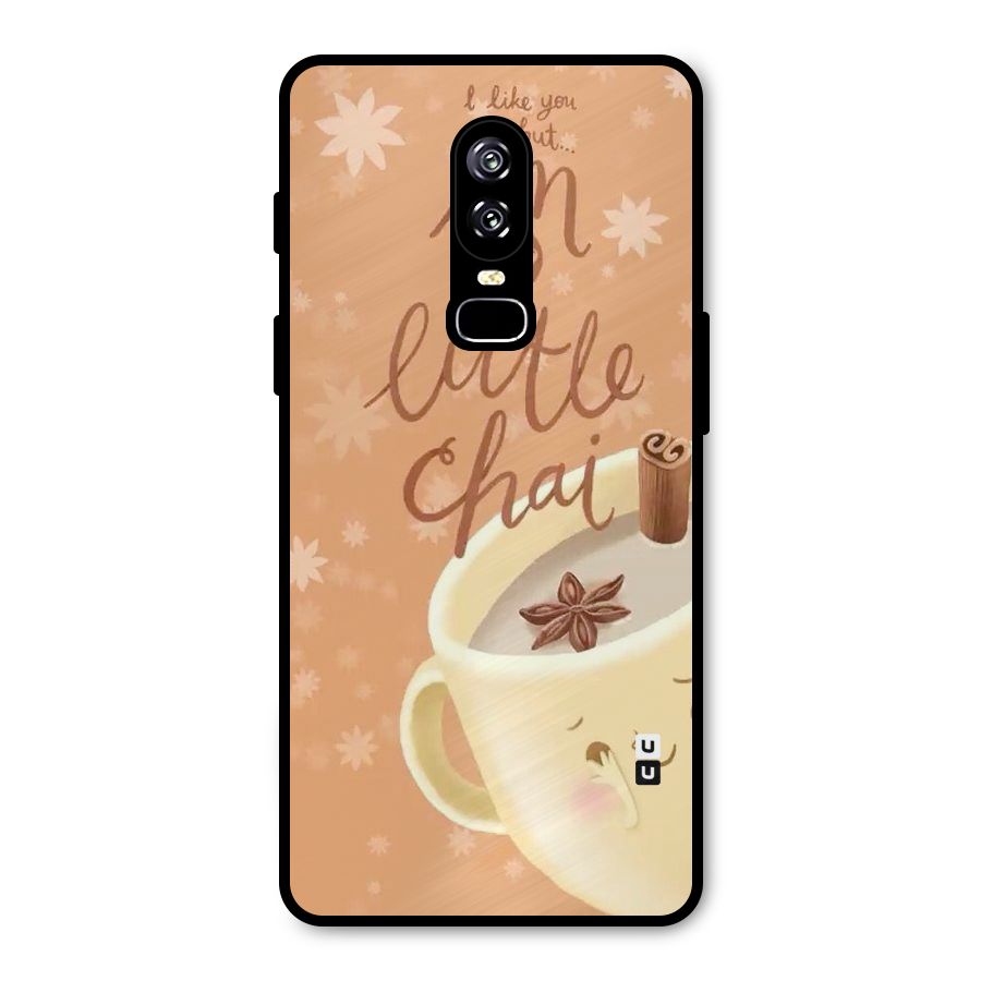 A Little Chai Metal Back Case for OnePlus 6