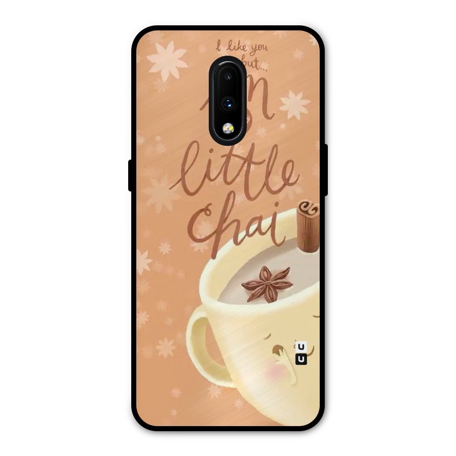 A Little Chai Metal Back Case for OnePlus 7