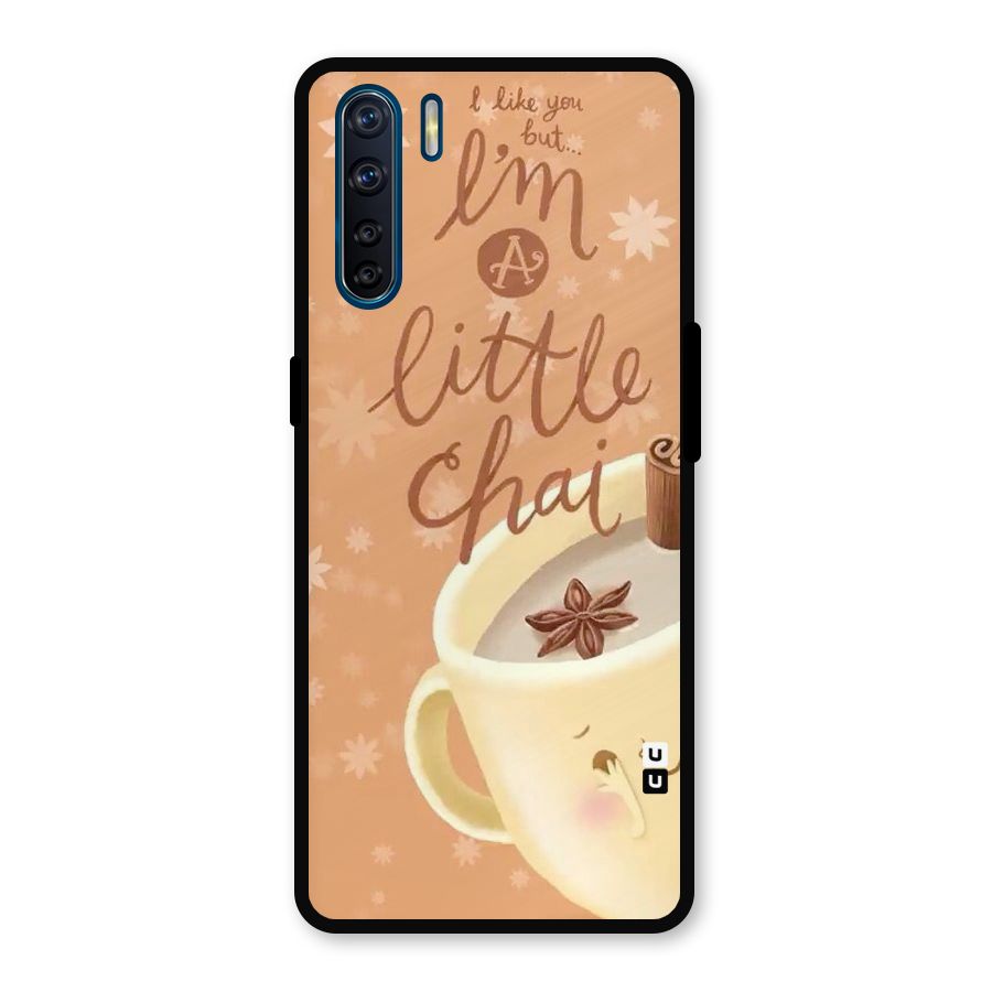 A Little Chai Metal Back Case for Oppo F15