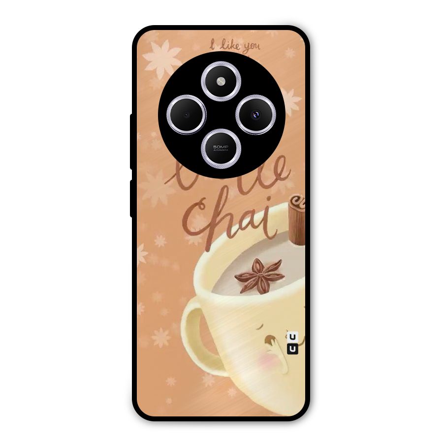 A Little Chai Metal Back Case for Poco C75 5G
