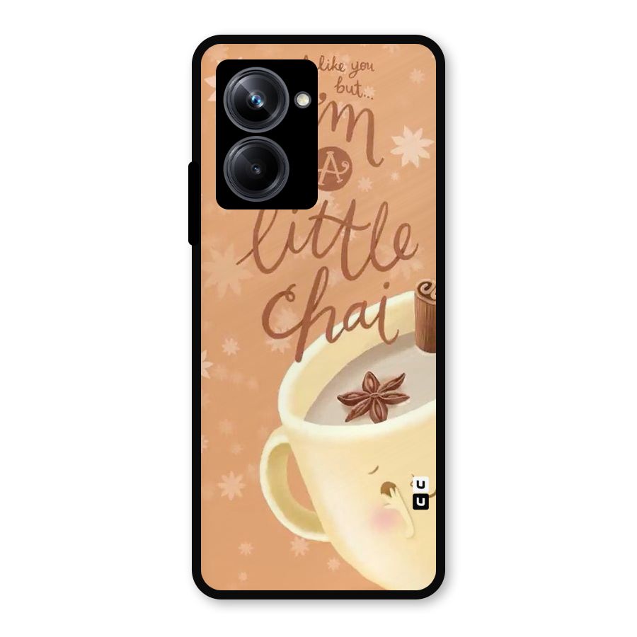 A Little Chai Metal Back Case for Realme 10 Pro