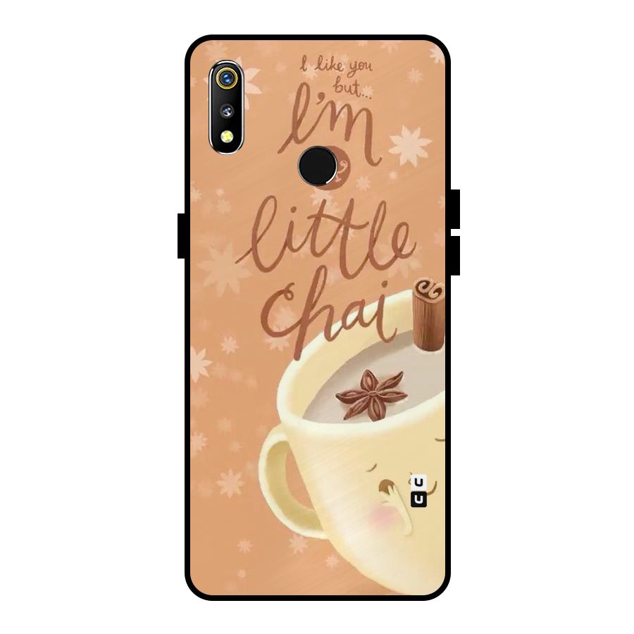 A Little Chai Metal Back Case for Realme 3