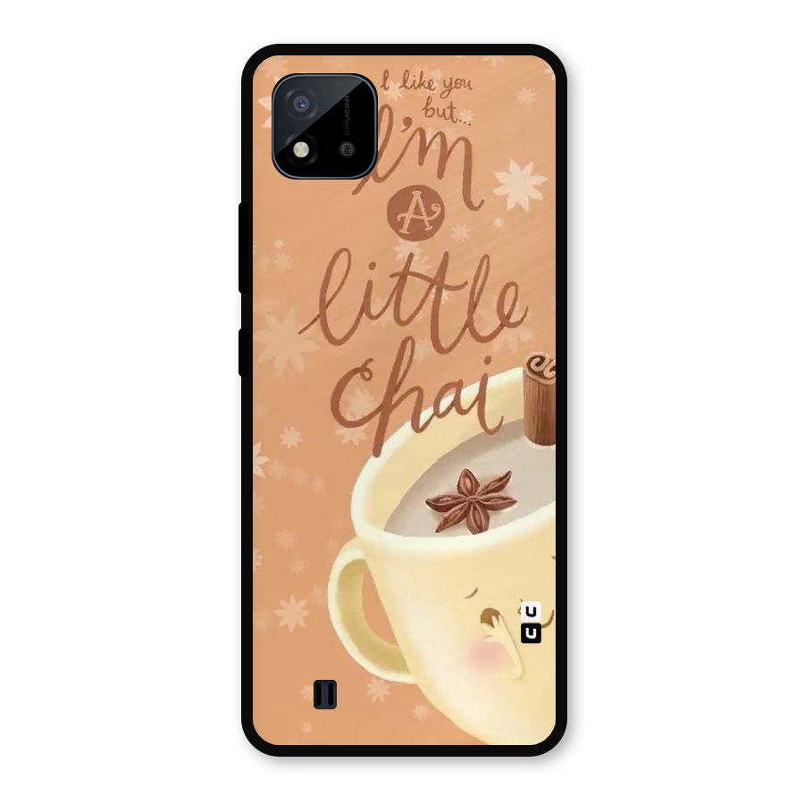A Little Chai Metal Back Case for Realme C11 2021
