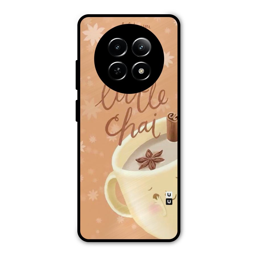 A Little Chai Metal Back Case for Realme Narzo 70x 5G