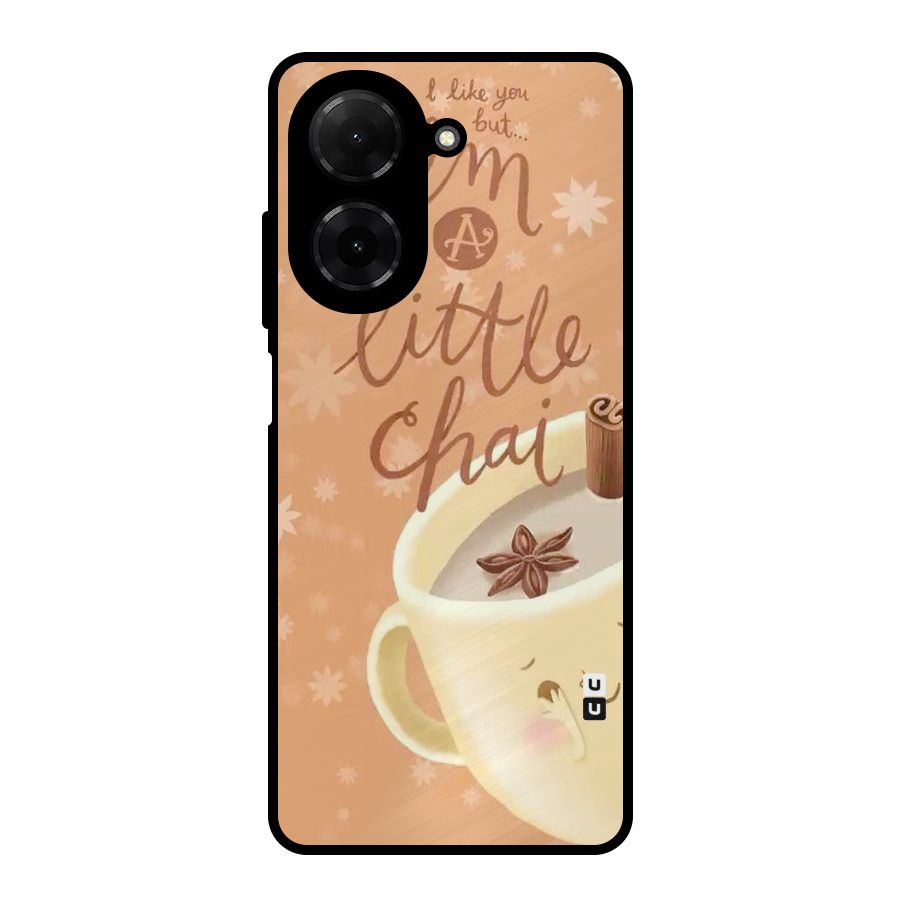 A Little Chai Metal Back Case for Redmi A5 4G