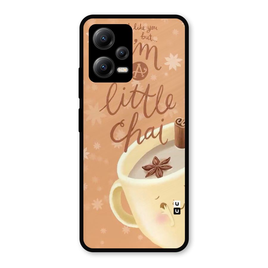 A Little Chai Metal Back Case for Redmi Note 12 5G