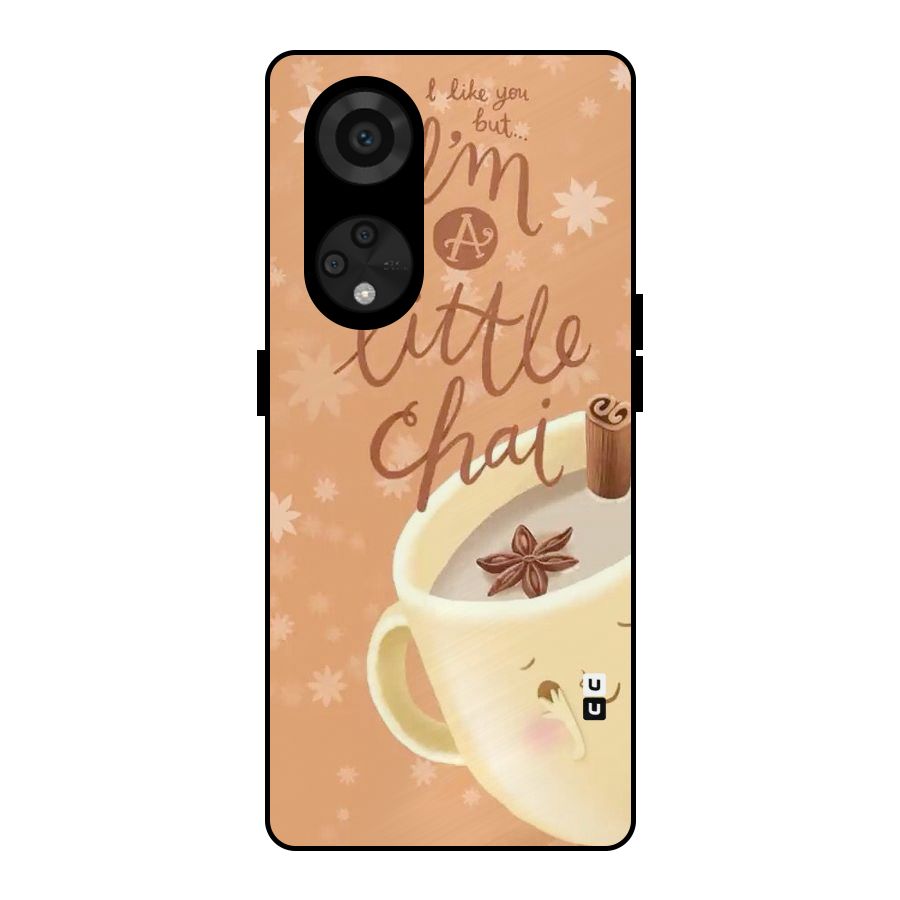 A Little Chai Metal Back Case for Reno8 T 5G