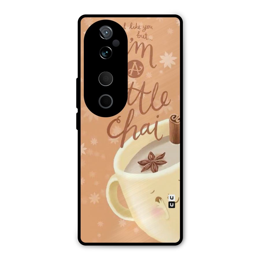 A Little Chai Metal Back Case for Vivo T3 Ultra