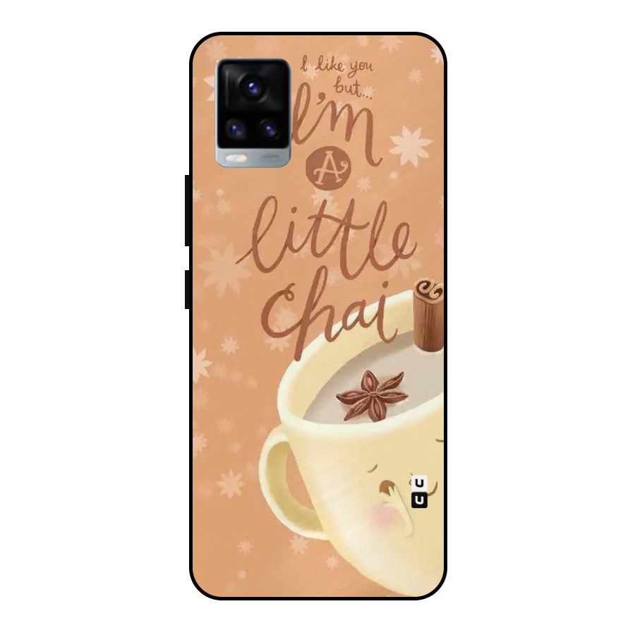 A Little Chai Metal Back Case for Vivo V20 2021