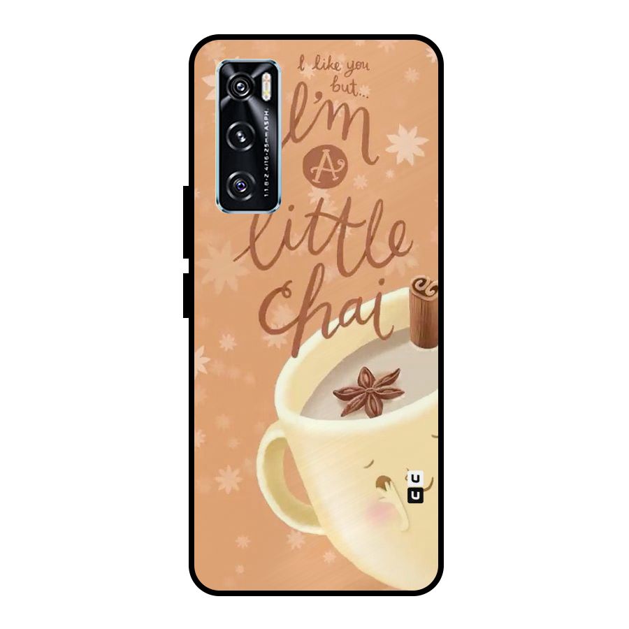 A Little Chai Metal Back Case for Vivo V20 SE